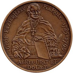 Medal - Count Károly Eszterházy