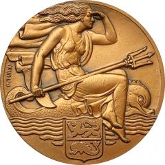 Medal - Completion of the battleship Dunkerque