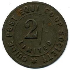 2 Shillings - Guide Post Equit CSL Northumberland