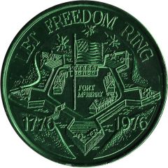 Mardi Gras Token - Krewe of Pegasus Let Freedom Ring, New Orleans, Louisiana