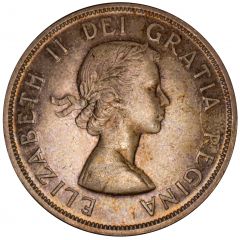 1 Dollar - Elizabeth II British Columbia