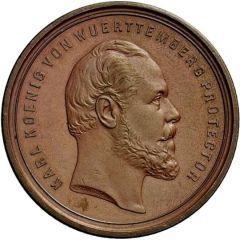 Prize medal for the horticultural exhibition