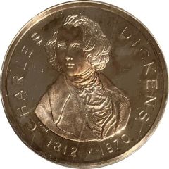 Medal - Charles Dickens