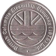 Game Token - British Columbia Steamship Company