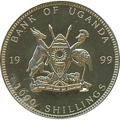 1000 Shillings 1 Euro Belgium