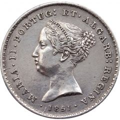 100 Réis - Maria II
