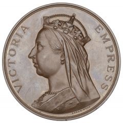 Medal - Victoria Calcutta International Exhibition