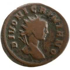 Antoninianus - Nigrinian Posthumous, CONSECRATIO