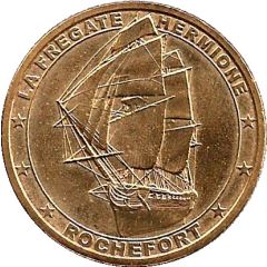 Médailles et Patrimoine Rochefort - La Frégatte Hermione