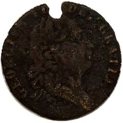 Token - George III Spade Guinea Gaming Token