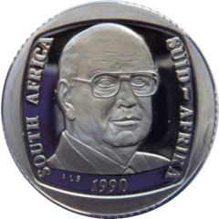 1 Rand SOUTH AFRICA - SUID-AFRIKA, Pieter W. Botha