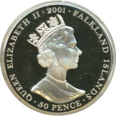 50 Pence - Elizabeth II Edward IV gold Rose Ryal