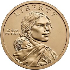1 Dollar `Native American Dollar` Mary Kawena Pukui