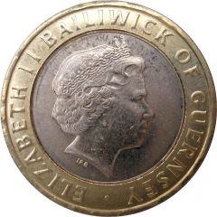 2 Pounds - Elizabeth II 4th portrait