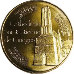 Jeton touristique - Monnaie de Paris - Cathédrale Saint Etienne Limoges