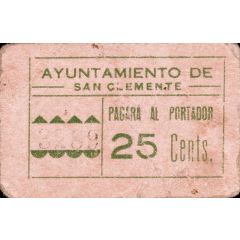 25 Céntimos San Clemente