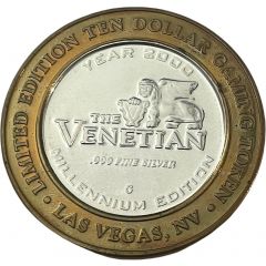 10 Dollar Gaming Token - Venetian Limited Edition Las Vegas, Nevada