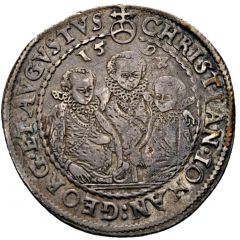 1/2 Thaler - Christian II, John George I and August