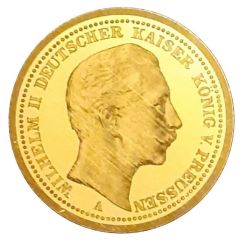 20 Mark - Wilhelm II Prussia, Restrike