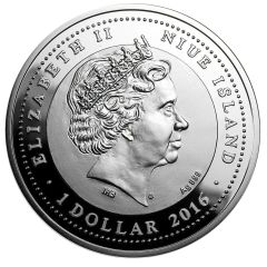 1 Dollar - Elizabeth II River Dolphin