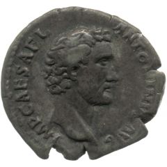 Denarius - Antoninus Pius PONT MAX TR POT COS, Fides