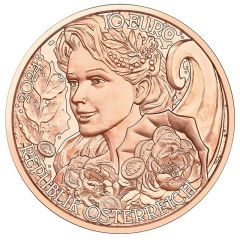 10 Euros Peony, copper