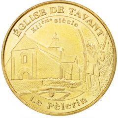 Jeton Touristique - Monnaie de Paris - Tavant - Église XIIème siècle