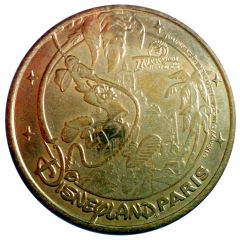 Monnaie de Paris Tourist Token - Disneyland Paris Indiana Jones - Goofy - Type 2