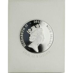 1 Dollar - Elizabeth II Fragment of Villa of Mysteries Fresco: 7/9