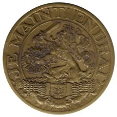 Token - Steunpenning 1914 Brass 65mm