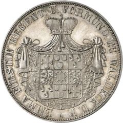 2 Thalers / 31/2 Gulden - Emma Princess Regent