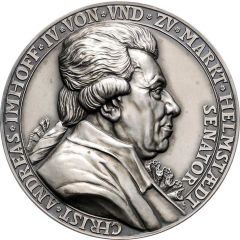 Christian Andreas Imhoff, numismatist