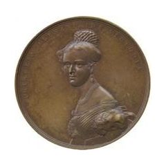 Medal - William IV Princess Victoria Majority, J. Ottley, bronze