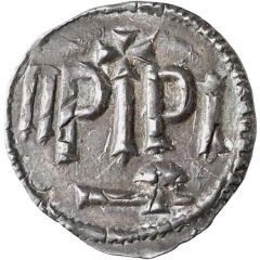 Denier - Pepin the Short Dorestad mint, RxF