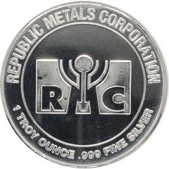 1 oz Silver Republic Metals Corporation