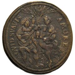 Token - `Qvid Svavis Amore` - Pyramus and Thisbe, by Wolf Laufer