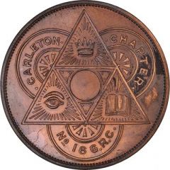 Masonic Penny - Carleton Chapter No. 16 Ottawa, Ontario