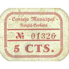 5 Céntimos Rotglá-Corberá