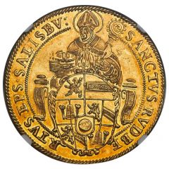 10 Ducats - Wolf Dietrich von Raitenau