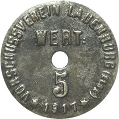 5 Pfennig - Lauenburg an der Elbe