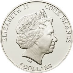 5 Dollars - Elizabeth II Happy New Year