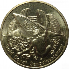 Token - 10 Dollars Gold Coast, Local Administration Token