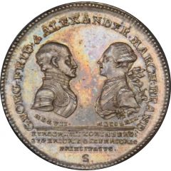 1 Thaler - Christian Frederick Charles Alexander