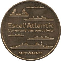 Monnaie de Paris Tourist Token - Saint-Nazaire Escal`Atlantic - L`aventure des paquebots