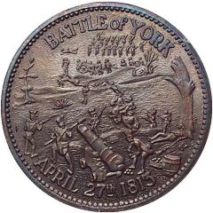Medal - Battle of York Toronto, Ontario