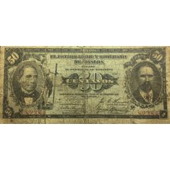 50 Centavos El Estado Libre y Soberano de Sinaloa