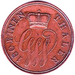 2 Pfennig - George William