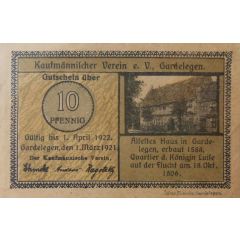10 Pfennig Kaufmännischer Verein