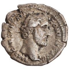Denarius - Antoninus Pius PONT MAX TR POT COS, Aequitas