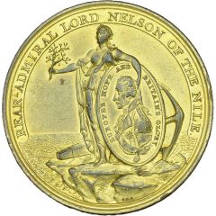 Award - George III Davison`s Medal, gilt